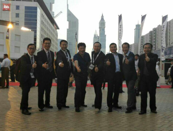 milan米兰电子(中国)官方网站电气EvoTec产品亮相2015中东电力展---迪拜展