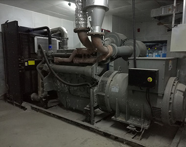 milan米兰电子(中国)官方网站800KW/400V陆用发电机应用于某房地产项目